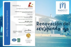 Renovación certificado ISO